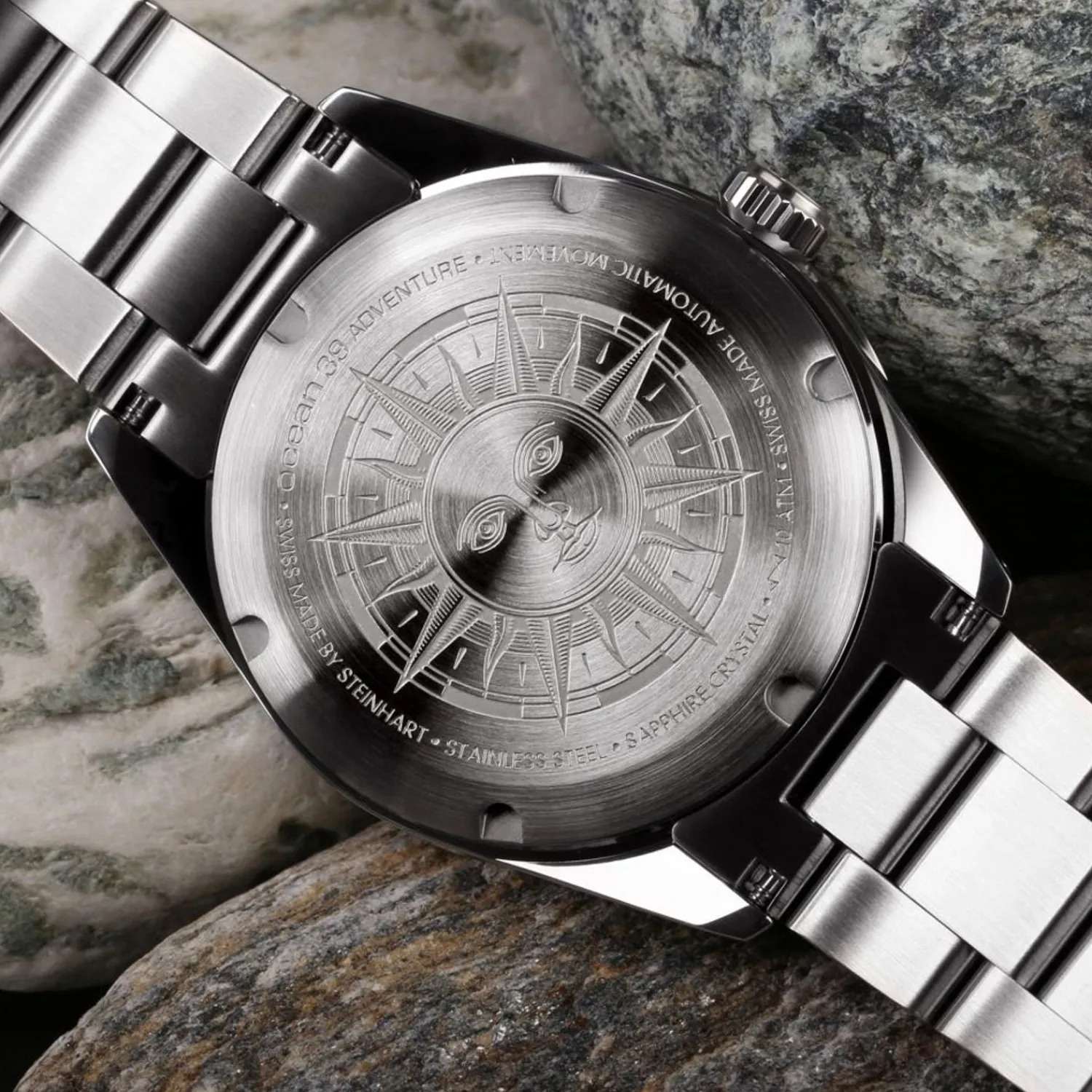 Steinhart Watches Duikhorloges 39 Mm^Ocean 39 Adventure Klassiek Duikhorloge