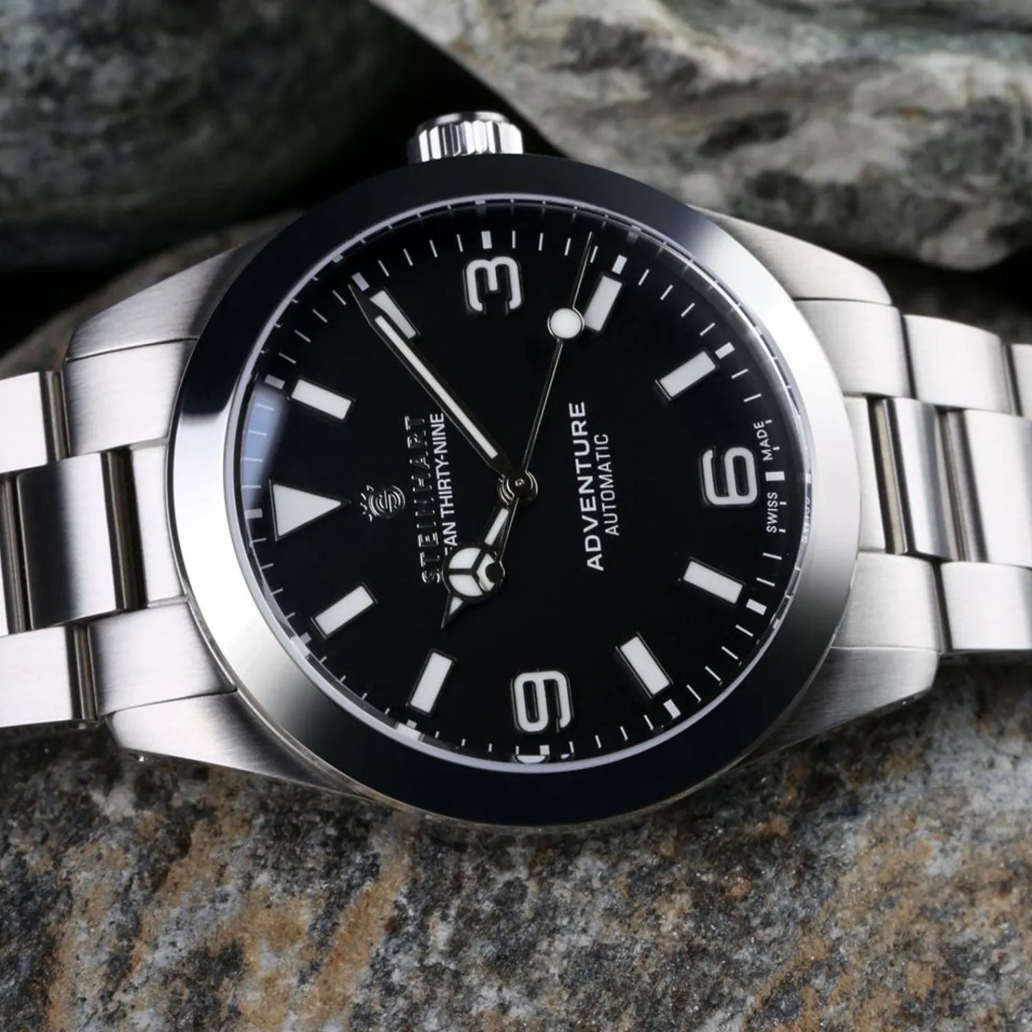 Steinhart Watches Duikhorloges 39 Mm^Ocean 39 Adventure Klassiek Duikhorloge
