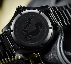 Steinhart Watches Duikhorloges 44 Mm^Ocean 44 Automatisch Zwart Dlc