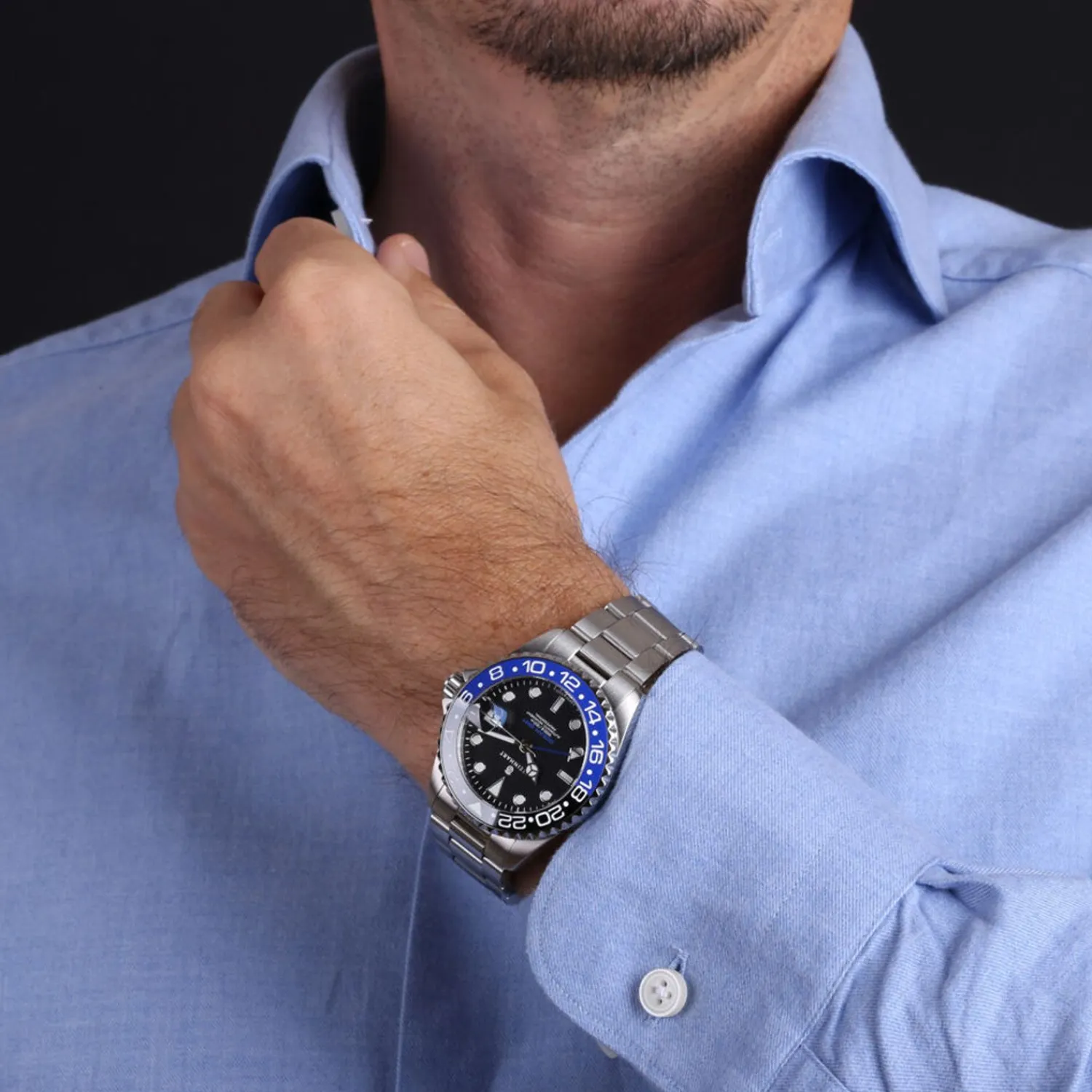 Steinhart Watches Duikhorloges 39 Mm^Ocean 39 Gmt Klassiek Keramiek