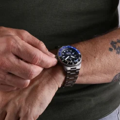 Steinhart Watches Premium Lijn^Ocean 39 Gmt Titan Premium Keramiek