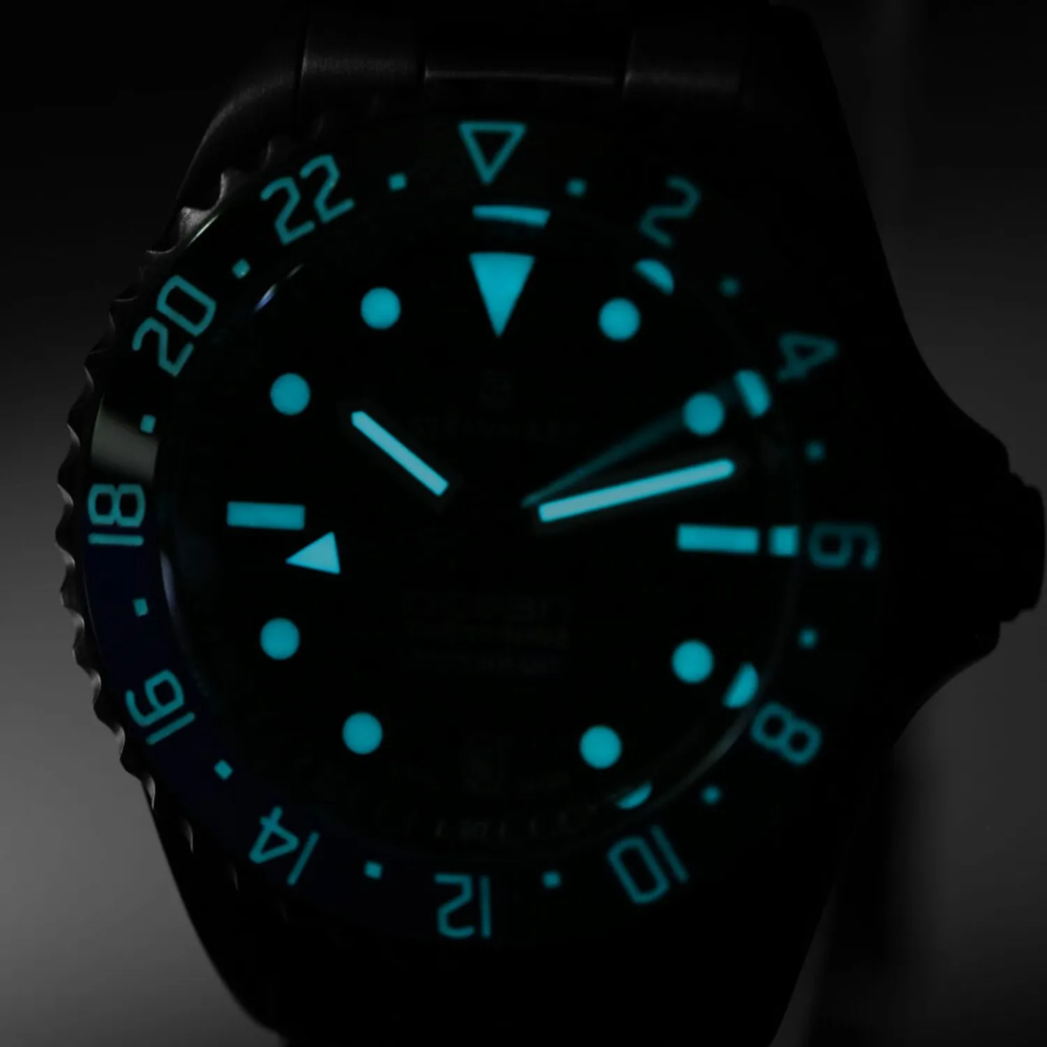 Steinhart Watches Duikhorloges 39 Mm^Ocean 39 Gmt Titan Premium Keramiek