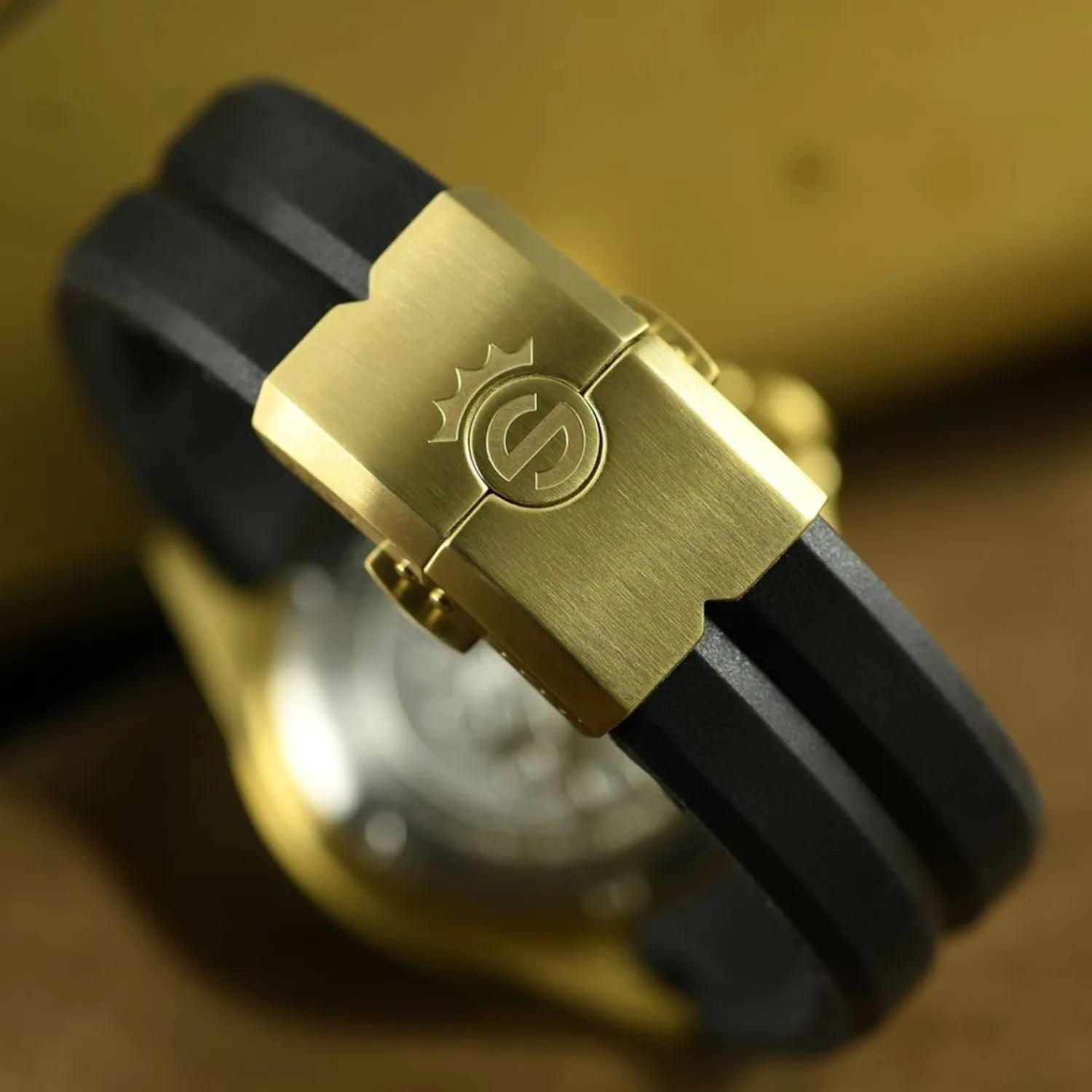 Steinhart Watches Duikhorloges 42 Mm^Ocean One Bronzen Donkerbruin Duikhorloge