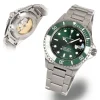 Steinhart Watches Premium Lijn^Ocean One Dubbelgroen Keramiek Premium Duikhorloge