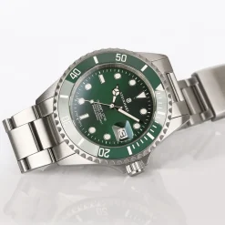 Steinhart Watches Premium Lijn^Ocean One Dubbelgroen Keramiek Premium Duikhorloge