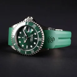 Steinhart Watches Premium Lijn^Ocean One Dubbelgroen Keramiek Premium Duikhorloge
