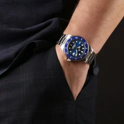 Steinhart Watches Duikhorloges 42 Mm^Ocean One Premium Duikhorloge Van Blauw Keramiek