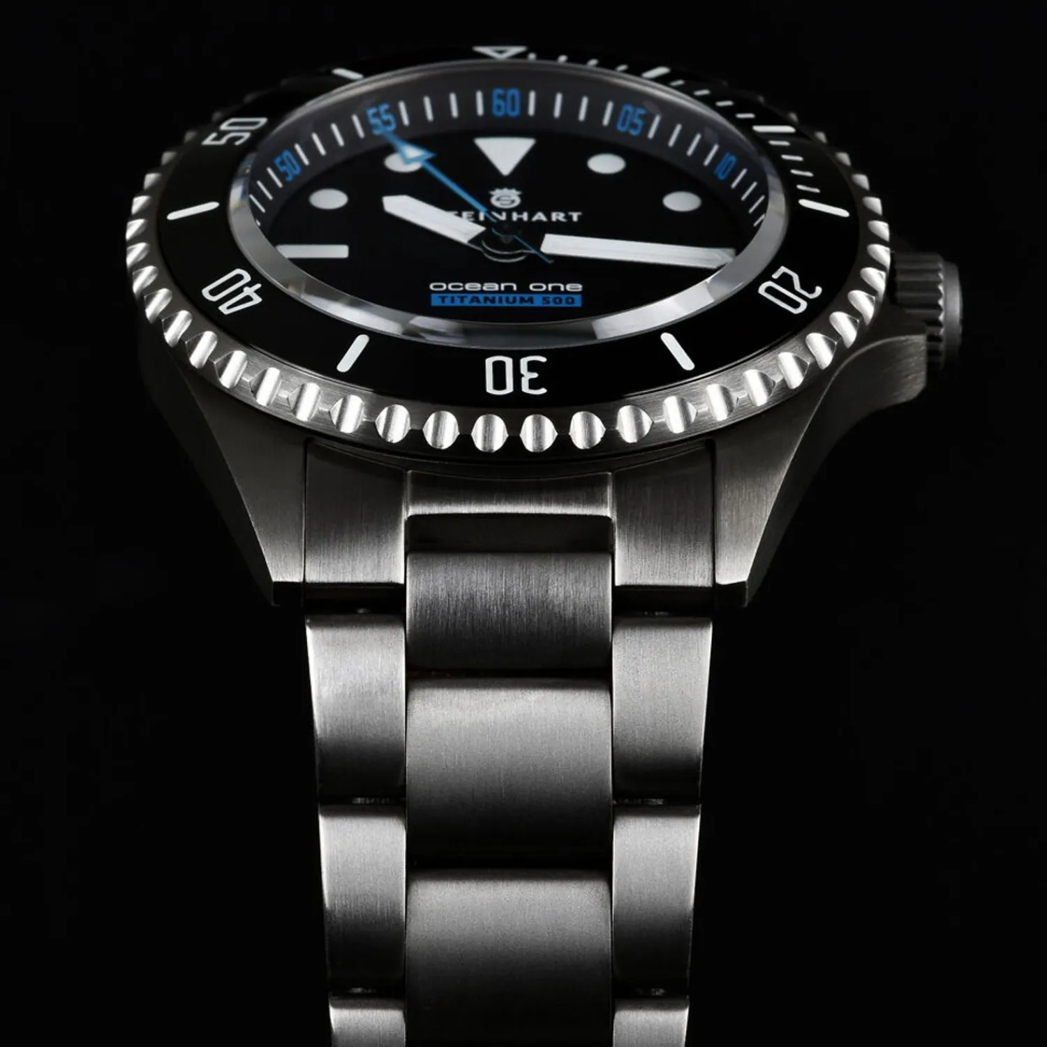 Steinhart Watches Premium Lijn^Ocean One Titanium 500 Premium Keramisch Duikhorloge