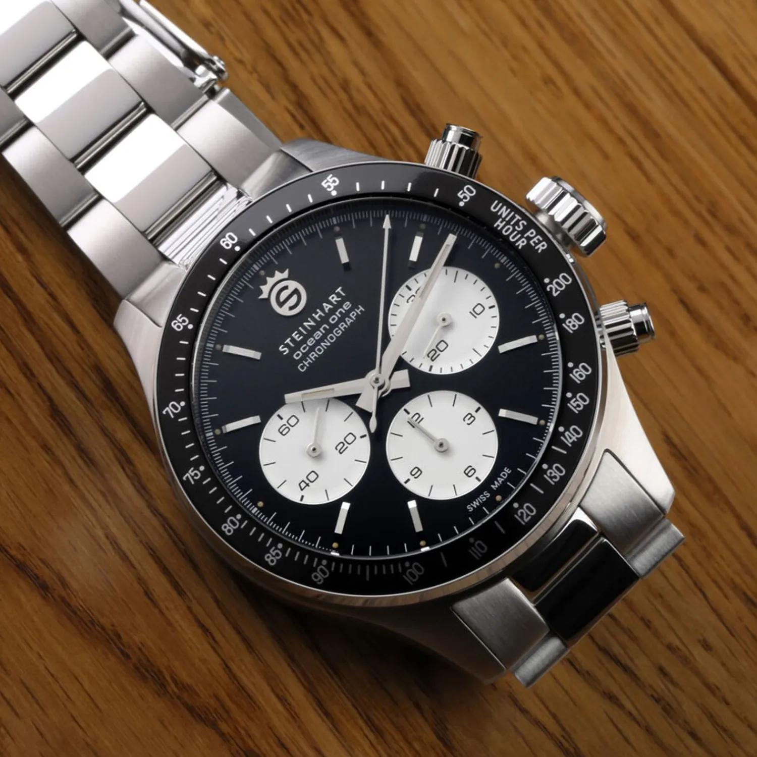 Steinhart Watches Chronografen^Ocean One Vintage Chronograaf Ii Zwart