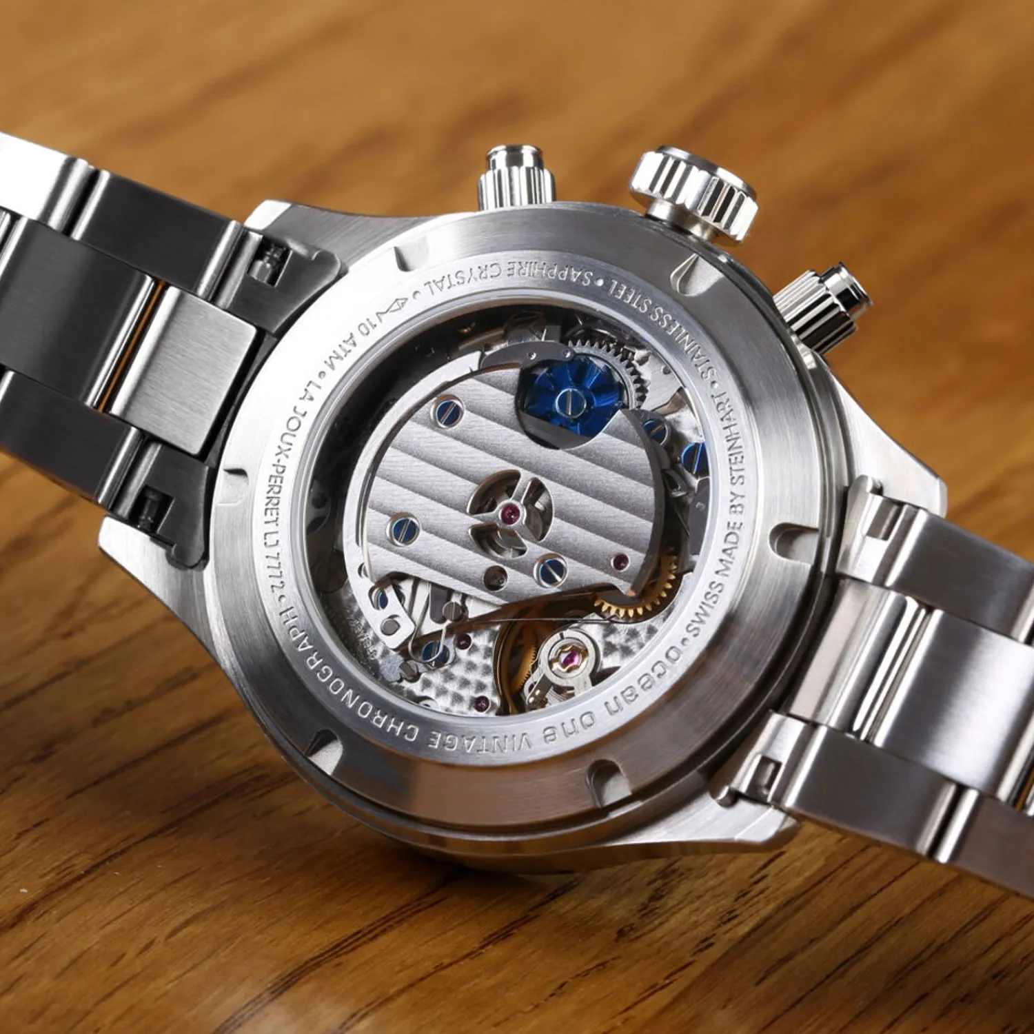 Steinhart Watches Chronografen^Ocean One Vintage Chronograaf Ii Zwart