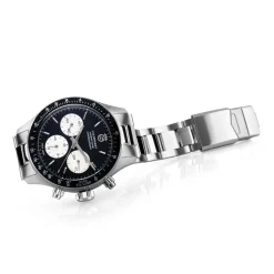 Steinhart Watches Duikhorloges 42 Mm^Ocean One Vintage Chronograaf Ii Zwart