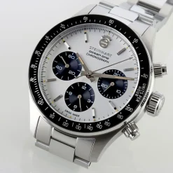 Steinhart Watches Duikhorloges 42 Mm^Ocean One Vintage Chronograaf Ii Zilver