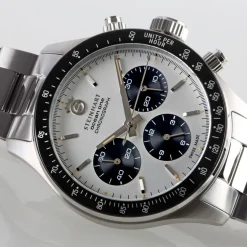 Steinhart Watches Duikhorloges 42 Mm^Ocean One Vintage Chronograaf Ii Zilver