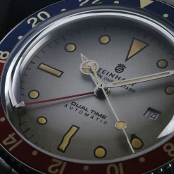 Steinhart Watches Premium Lijn^Ocean One Vintage Dual-Time Premium Duikhorloge