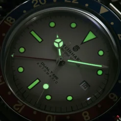 Steinhart Watches Premium Lijn^Ocean One Vintage Dual-Time Premium Duikhorloge
