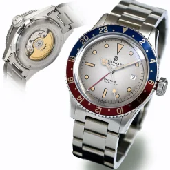 Steinhart Watches Duikhorloges 42 Mm^Ocean One Vintage Dual-Time Premium Duikhorloge