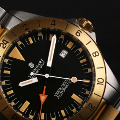 Steinhart Watches Duikhorloges 42 Mm^Ocean One Vintage Gmt Tweekleurig