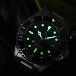 Steinhart Watches Duikhorloges 42 Mm^Ocean One Vintage Rood Duikhorloge
