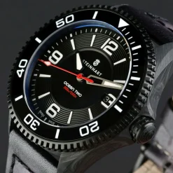 Steinhart Watches Duikhorloges 42 Mm^Ocean 2 Premium Koolstofzwart Duikhorloge