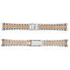 Steinhart Watches Metalen Armbanden^Roestvrij Stalen Armband Tweekleurig Gesatineerd 22/18 5 Lijnen Incl. Eindlinks