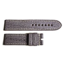 Steinhart Watches Bandjes 24 Mm^Speciale Band Shark Grey, Contrasterende Stiksels, Maat M