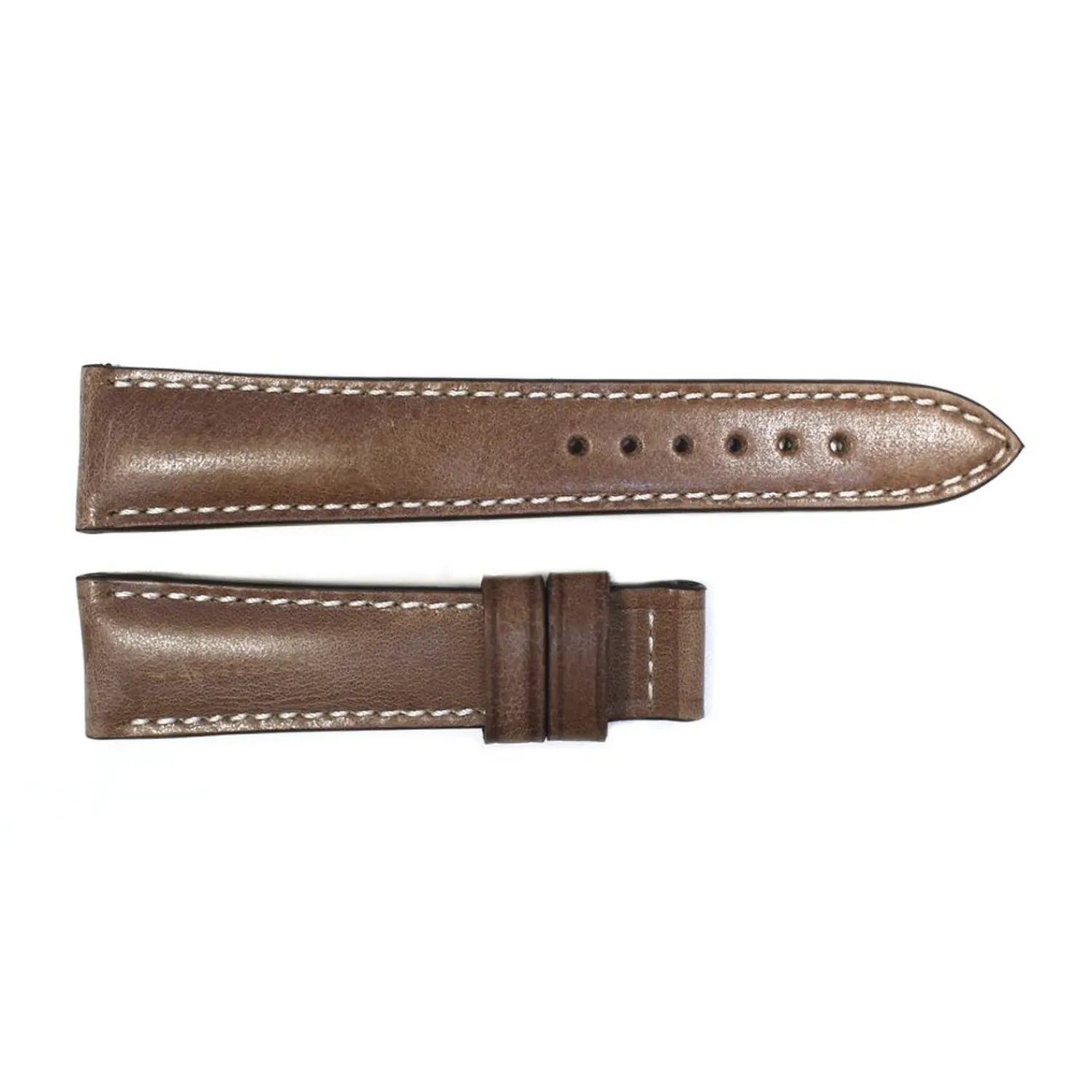 Steinhart Watches Bandjes 22 Mm^Speciale Band Vintage Brown Voor Marinechrono Bronze, Maat M