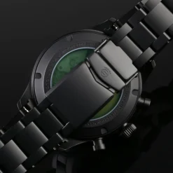 Steinhart Watches Metalen Armbanden^Stalen Armband Dlc Mat 20/16 Mm Voor Nav B-Chrono 42 Green Ltd. Edition Incl. Einde Koppelingen