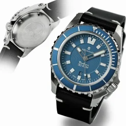 Steinhart Watches Duikhorloges 44 Mm^Triton 30 Atm Blauw Duikhorloge