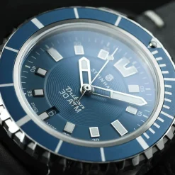 Steinhart Watches Duikhorloges 44 Mm^Triton 30 Atm Blauw Duikhorloge