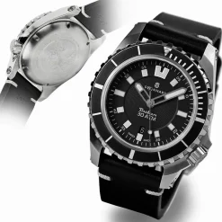 Steinhart Watches Duikhorloges 44 Mm^Triton 30 Atm Zwart Duikhorloge